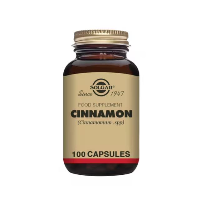 Solgar Cinnamon 100 Capsules