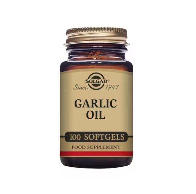 Solgar Garlic Oil 100 Softgels
