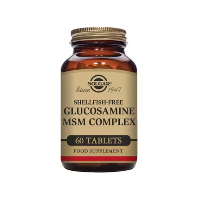 Solgar Glucosamine MSM Complex 60 Tablets