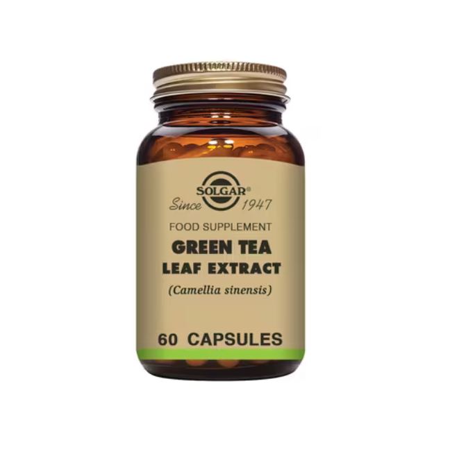 Solgar Green Tea Leaf Extract 60 Capsules