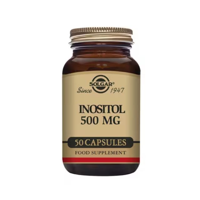 Solgar Inositol 500mg 50 Capsules
