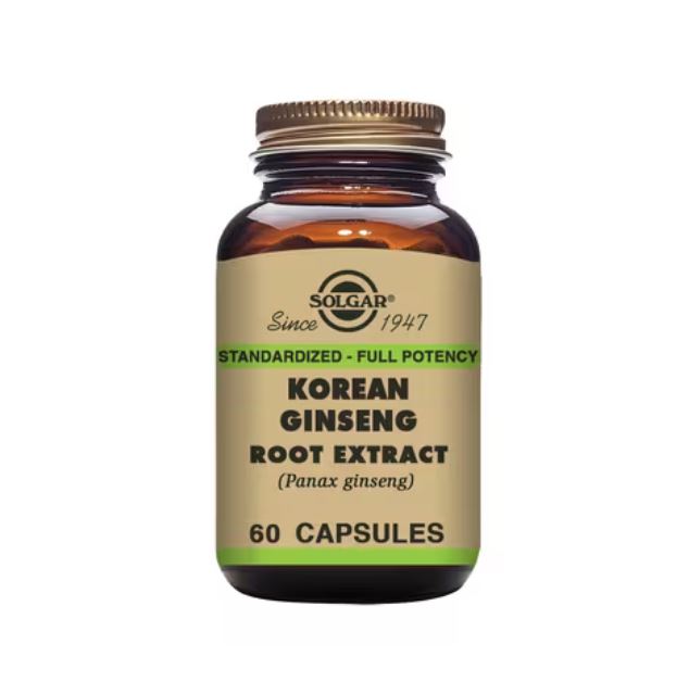Solgar Korean Ginseng Root Extract 60 Capsules