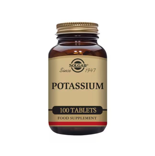 Solgar Potassium Tablets 100 Tablets