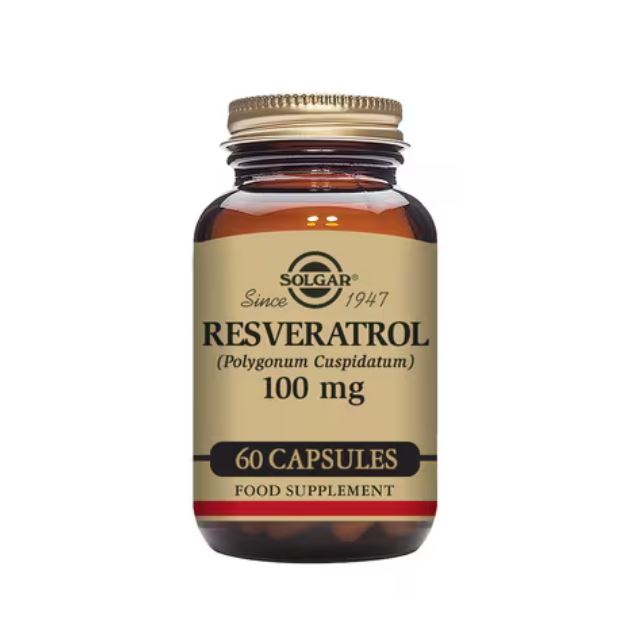 Solgar Resveratrol 100mg 60 Capsules