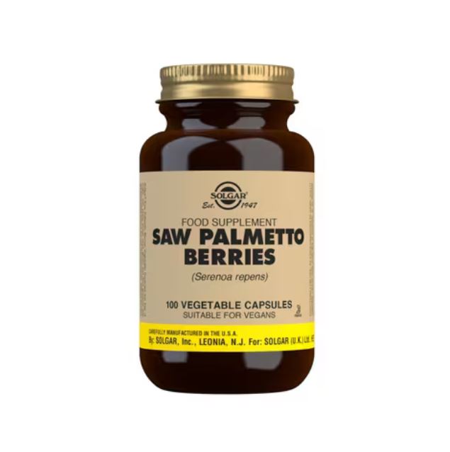 Solgar Saw Palmetto Berries 100 Capsules
