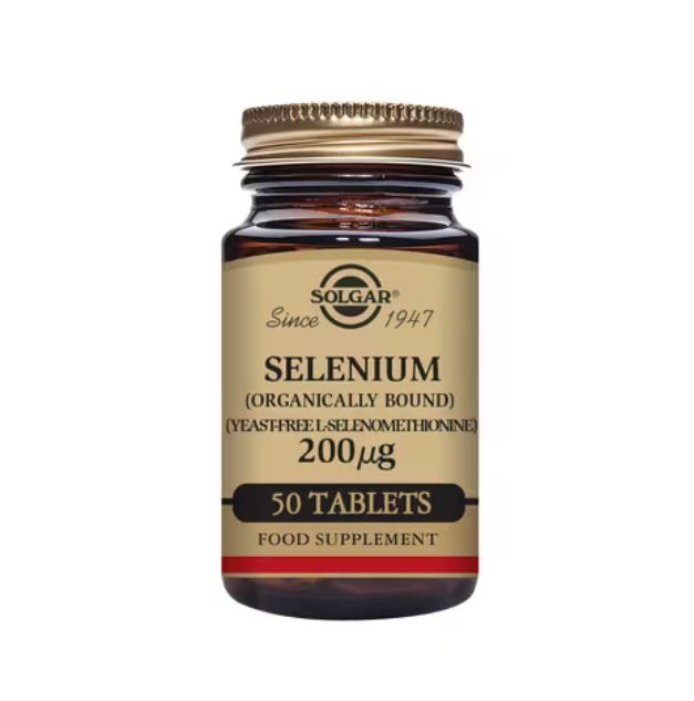 Solgar Selenium 200ug Yeast Free 50 Tablets
