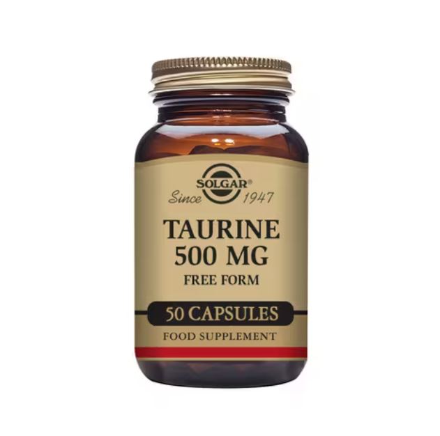 Solgar Taurine 500mg 50 Capsules