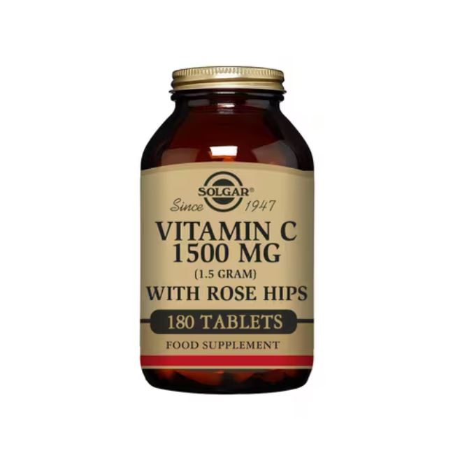 Solgar Vitamin C 1500mg with Rose Hips