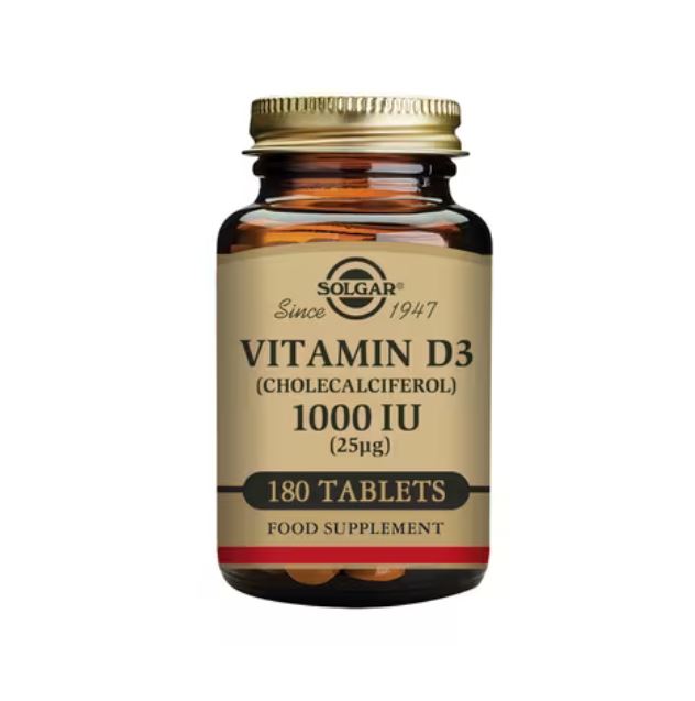 Solgar Vitamin D3 (Cholecalciferol) 1000iu (25ug)