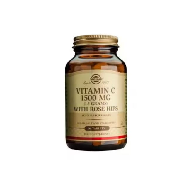 Solgar Vitamin C 1500mg with Rose Hips