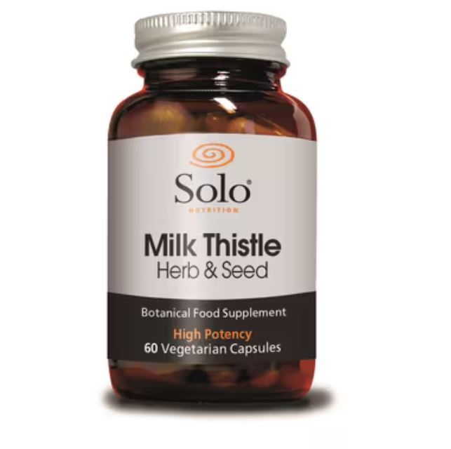 Solo Nutrition Milk Thistle 60 Capsules