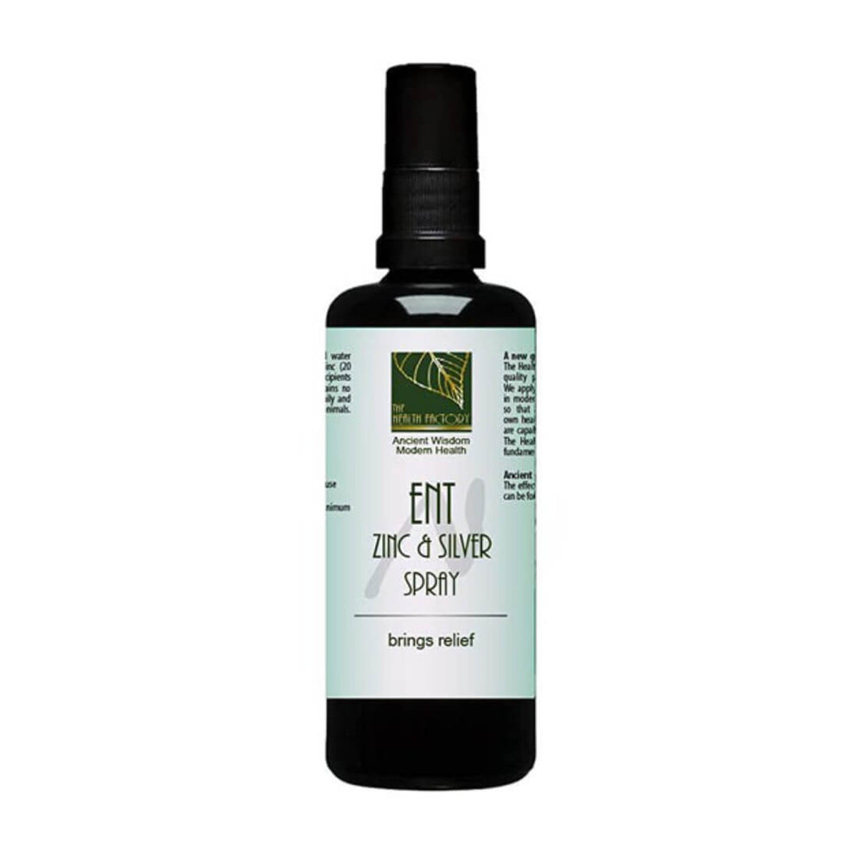The Health Factory ENT Zinc & Silver Spray