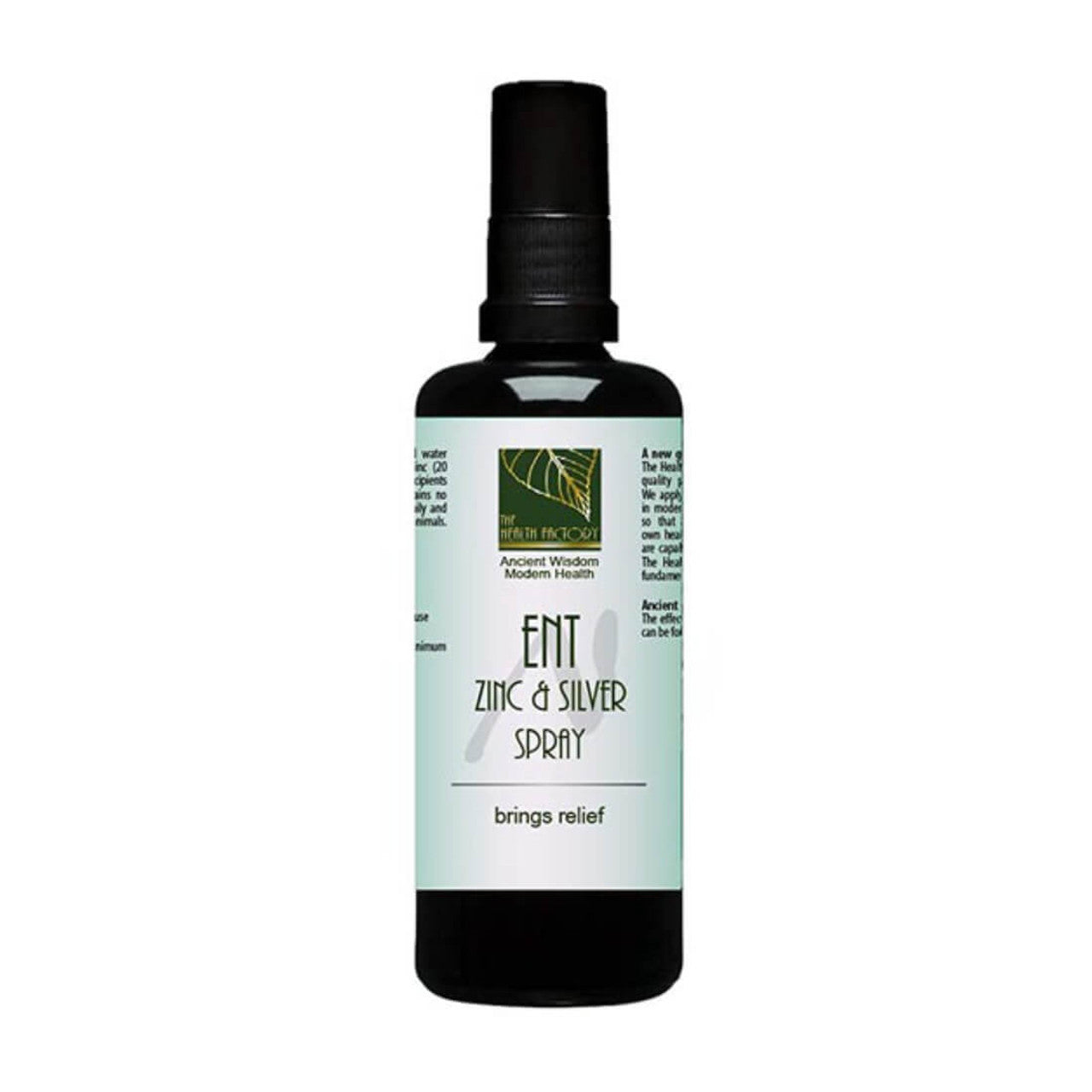 The Health Factory ENT Zinc & Silver Spray