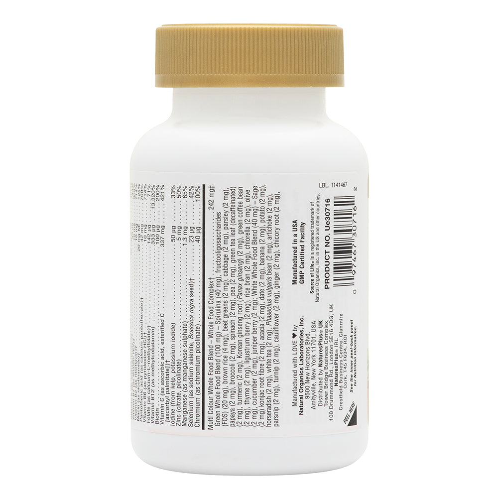 Natures Plus Source of Life GOLD Multivitamin Capsules 90s