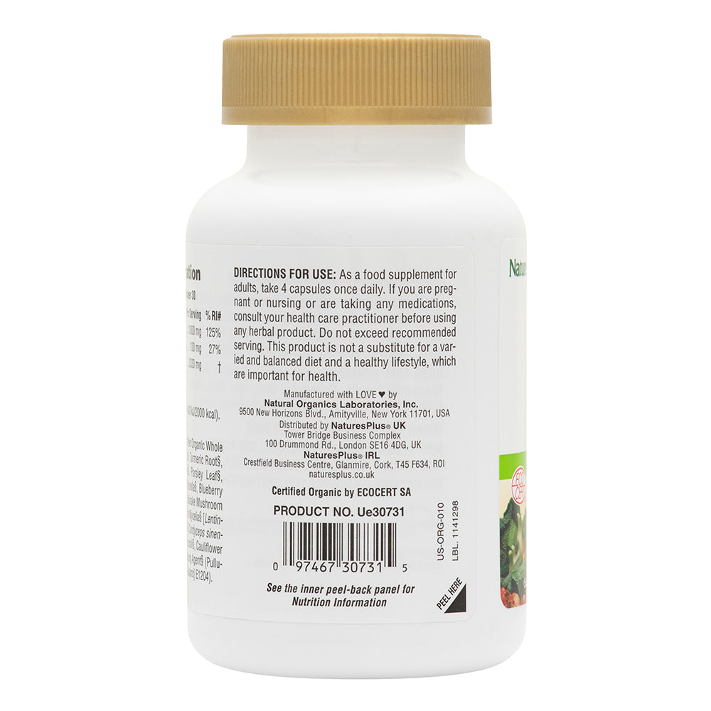 Natures Plus Source of Life Garden Certified Organic Calcium 120&