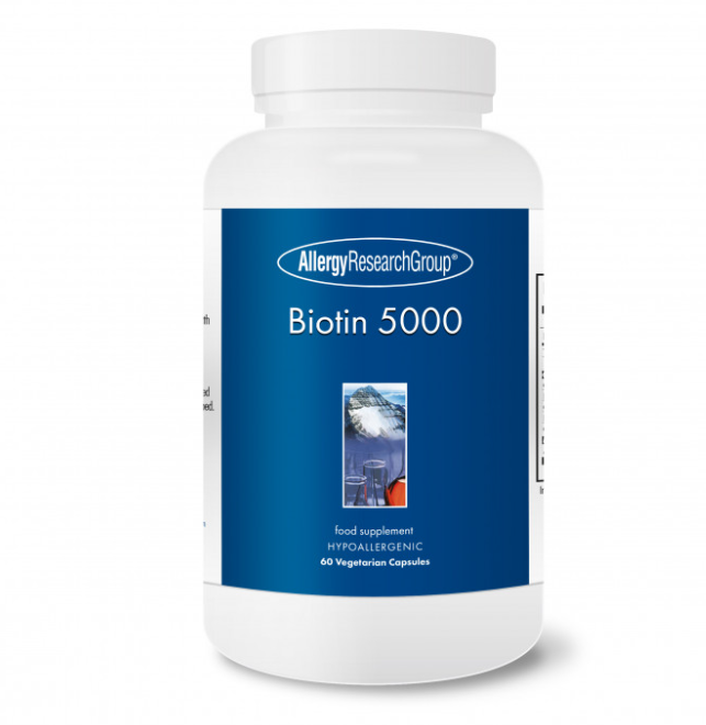 Allergy Research Biotin 5000 – 60 Capsules