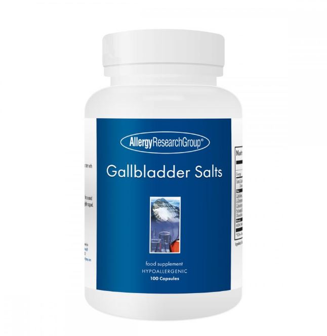 Allergy Research Gallbladder Salts 500mg – 100 Capsules