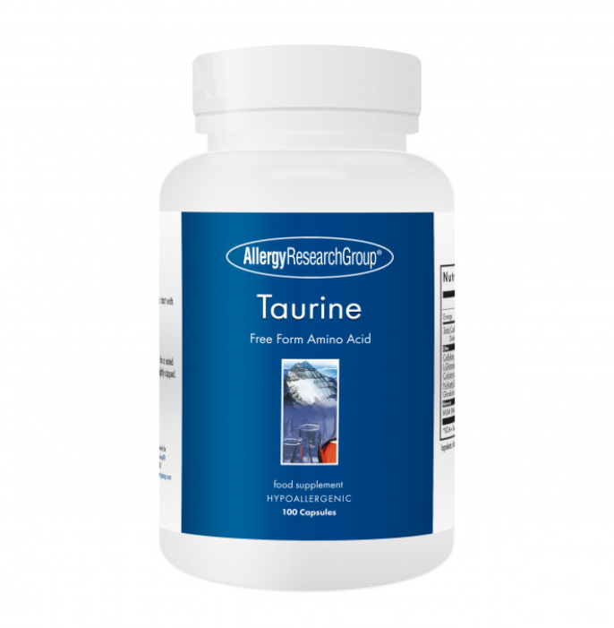 Allergy Research Taurine – 100 Capsules