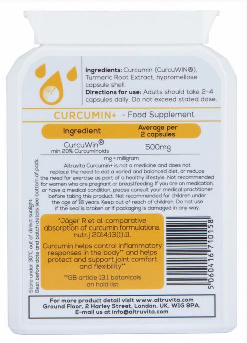 Altruvita Curcumin+ 60&