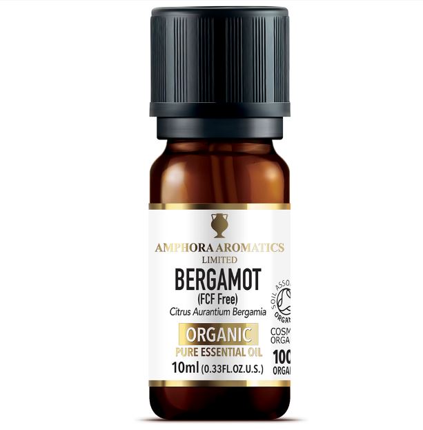 Amphora Aromatics Bergamot Organic Pure Essential Oil 10ml