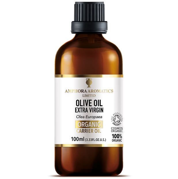 Amphora Aromatics Olive Oil Extra Virgin Organic Carrier Oil 100ml