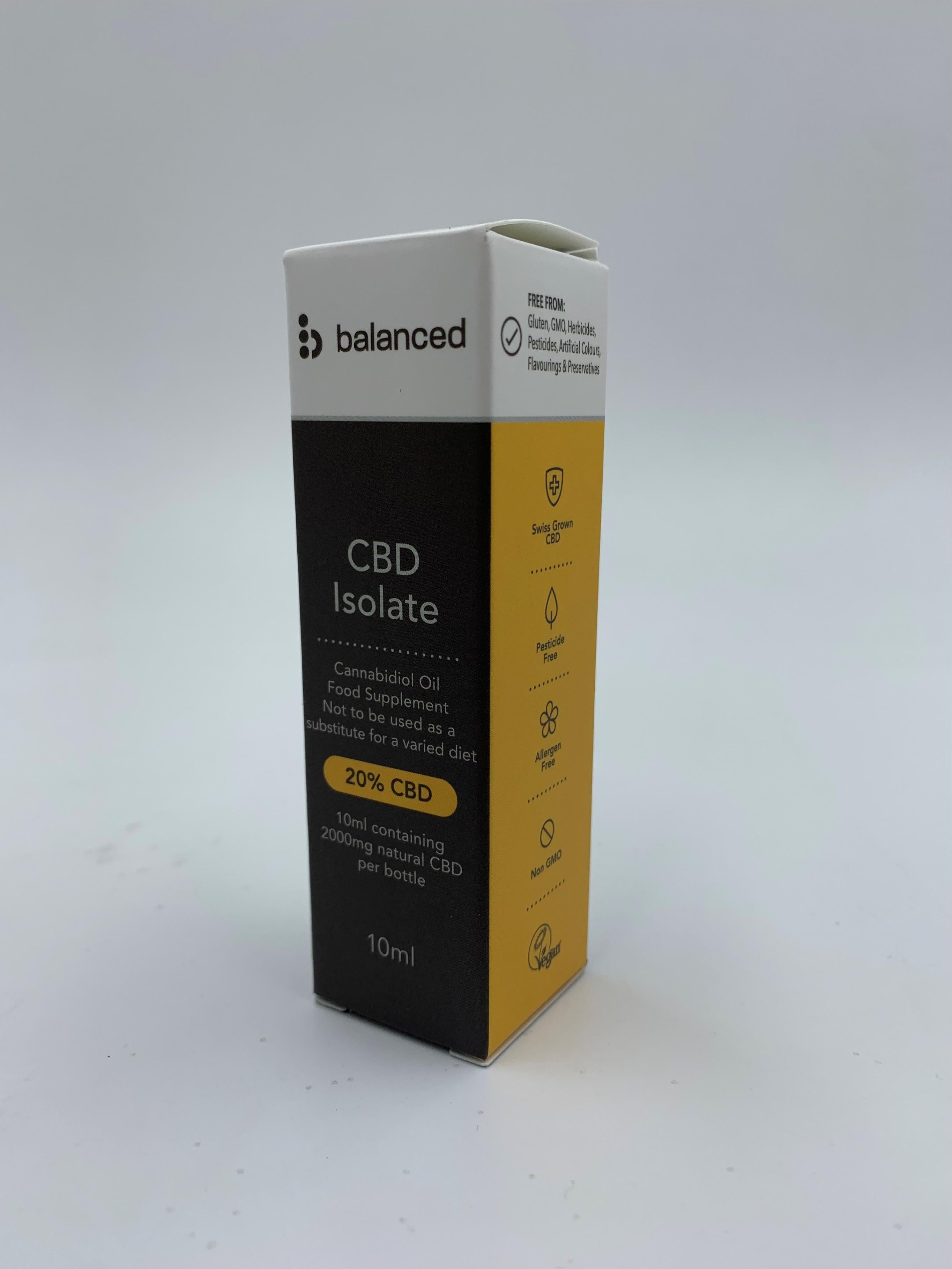 Balanced CBD Isolate 10ml