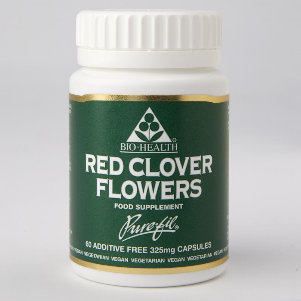 Bio-Health Red Clover Flowers 60&