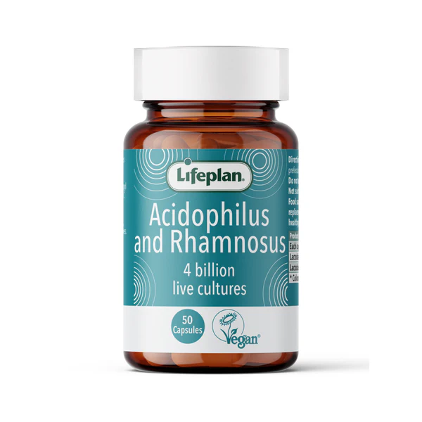 Lifeplan Acidophilus and Rhamnosus 50 Capsules