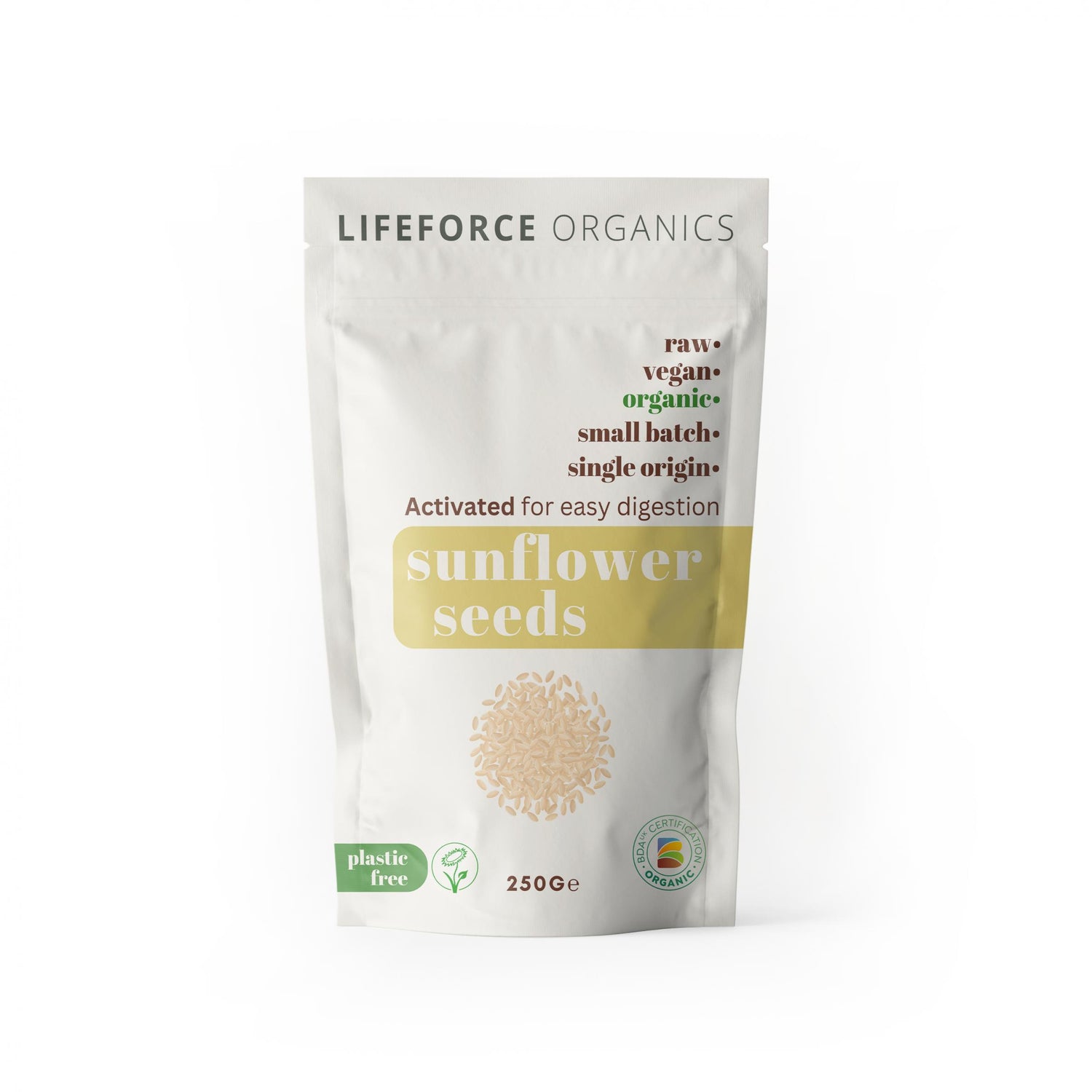 Lifeforce Organics Activated Sunflower Seeds