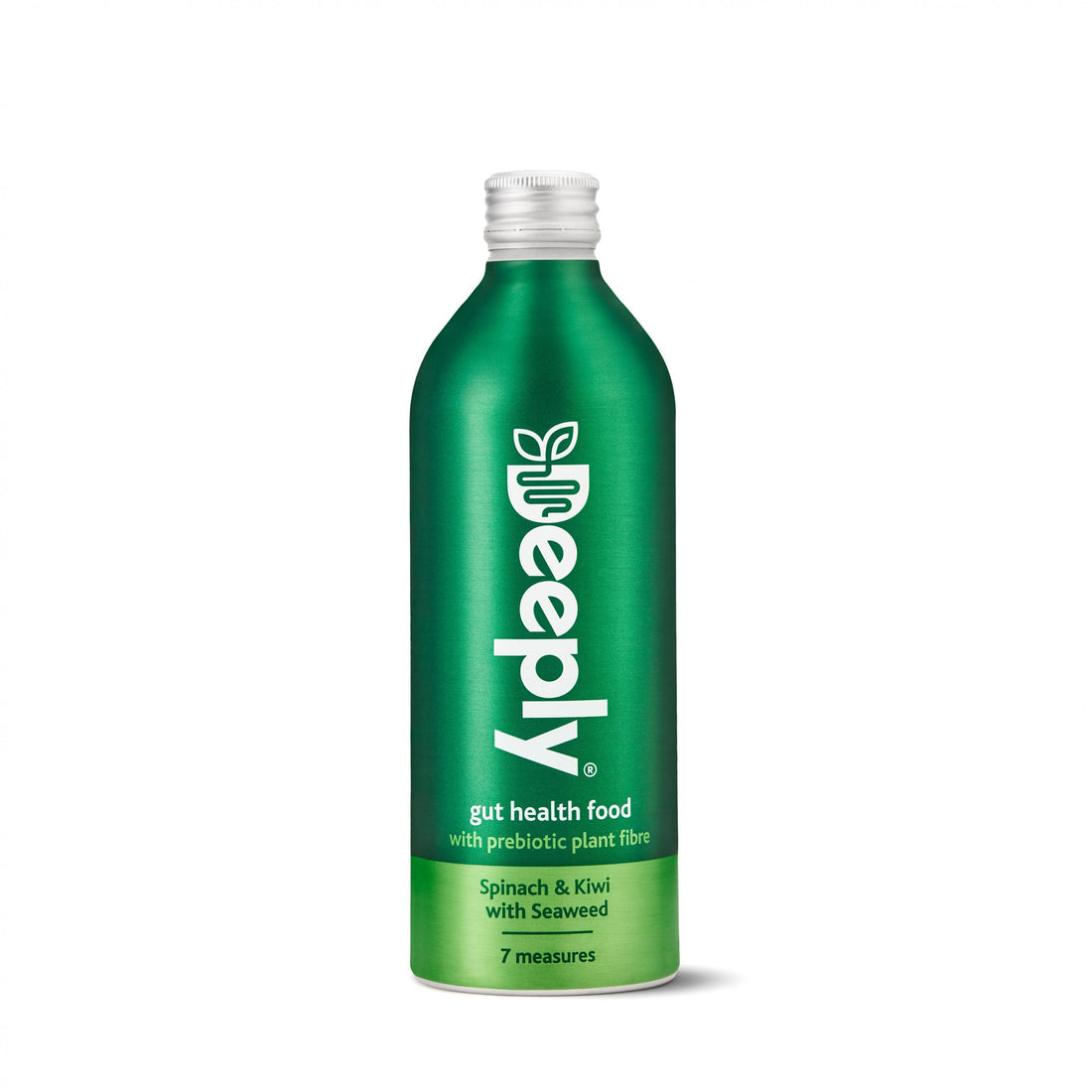 Deeply Gut Health Food Spinach & Kiwi with Seaweed 455ml BEST BEFORE UNDER 6 MONTHS