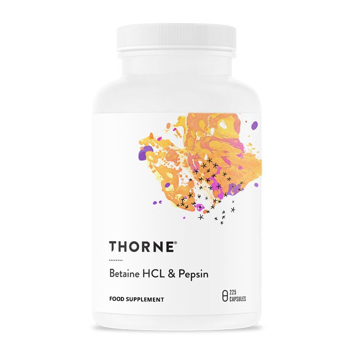 Thorne Research Betaine HCL & Pepsin 225s