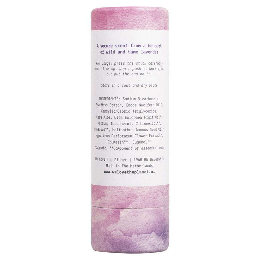 We Love the Planet Natural Deodorant - Lovely Lavender 65g (Stick)