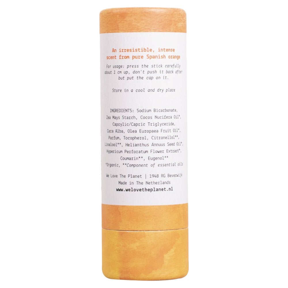 We Love The Planet Natural Deodorant - Original Orange 65g (Stick)