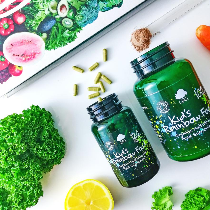 G&G Vitamins Kids Rainbow Food (Organic) 120 Capsules