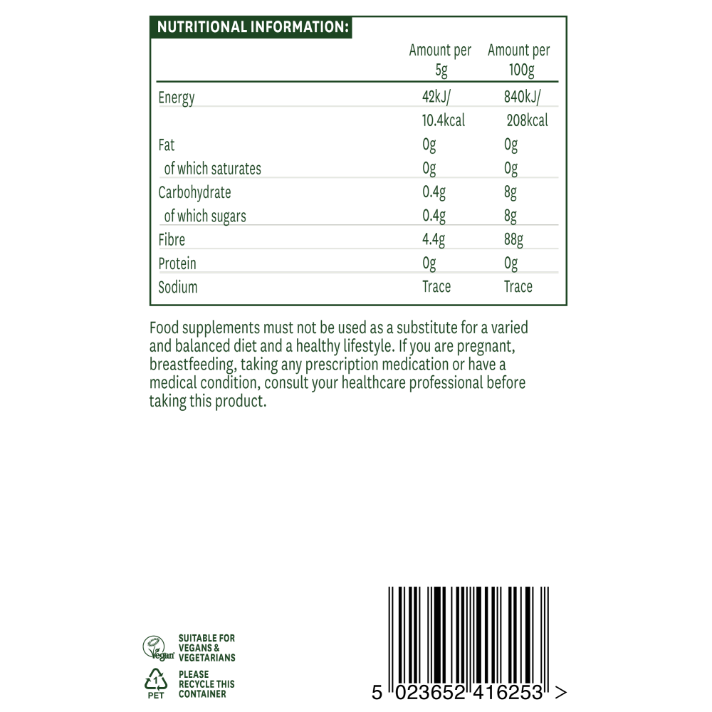 Natures Aid Inulin with FOS 250g