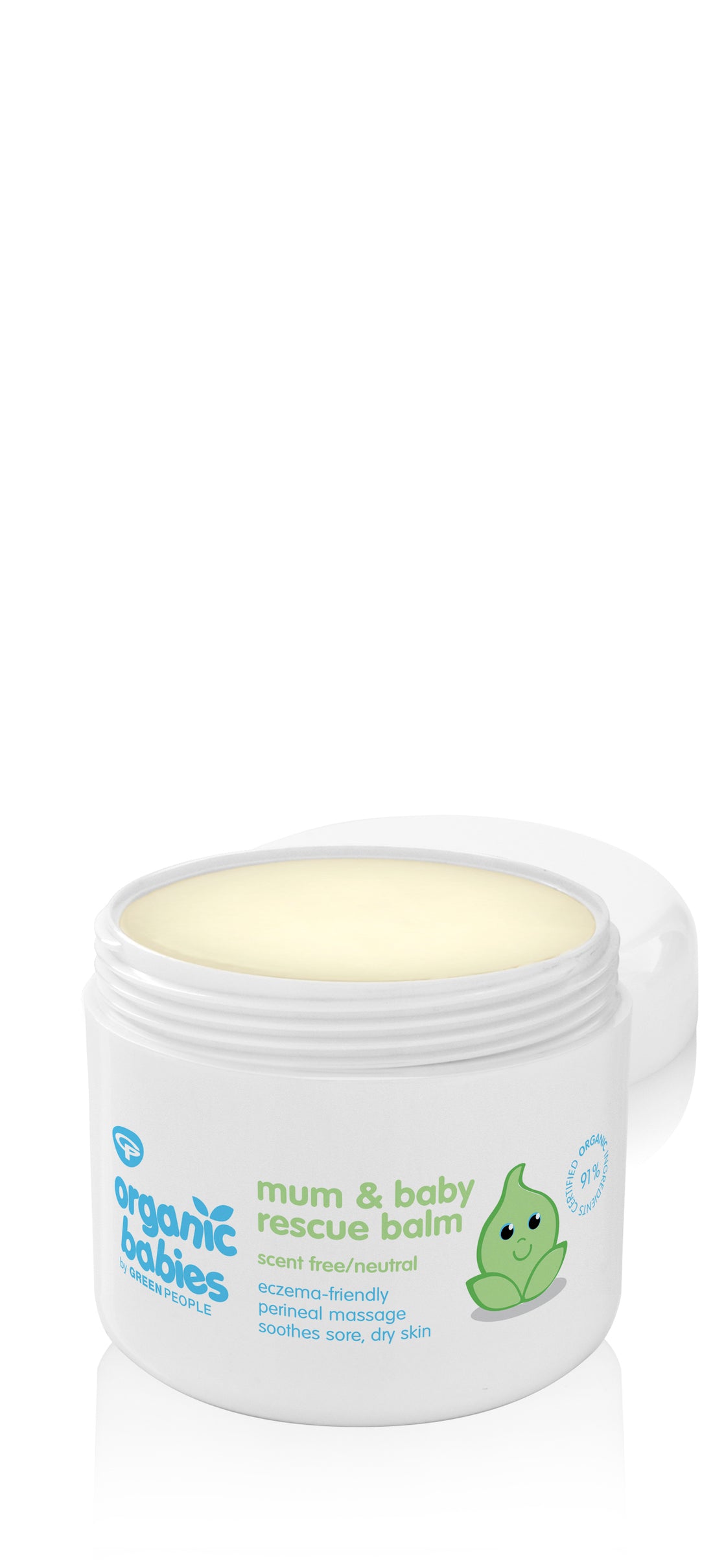 Green People Organic Babies Mum & Baby Rescue Balm Scent Free 100ml