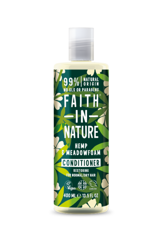 Faith in Nature Hemp & Meadowfoam Conditioner 400ml
