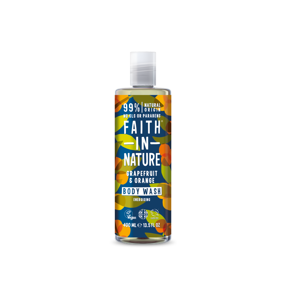 Faith in Nature Grapefruit and Orange Body Wash 400ml