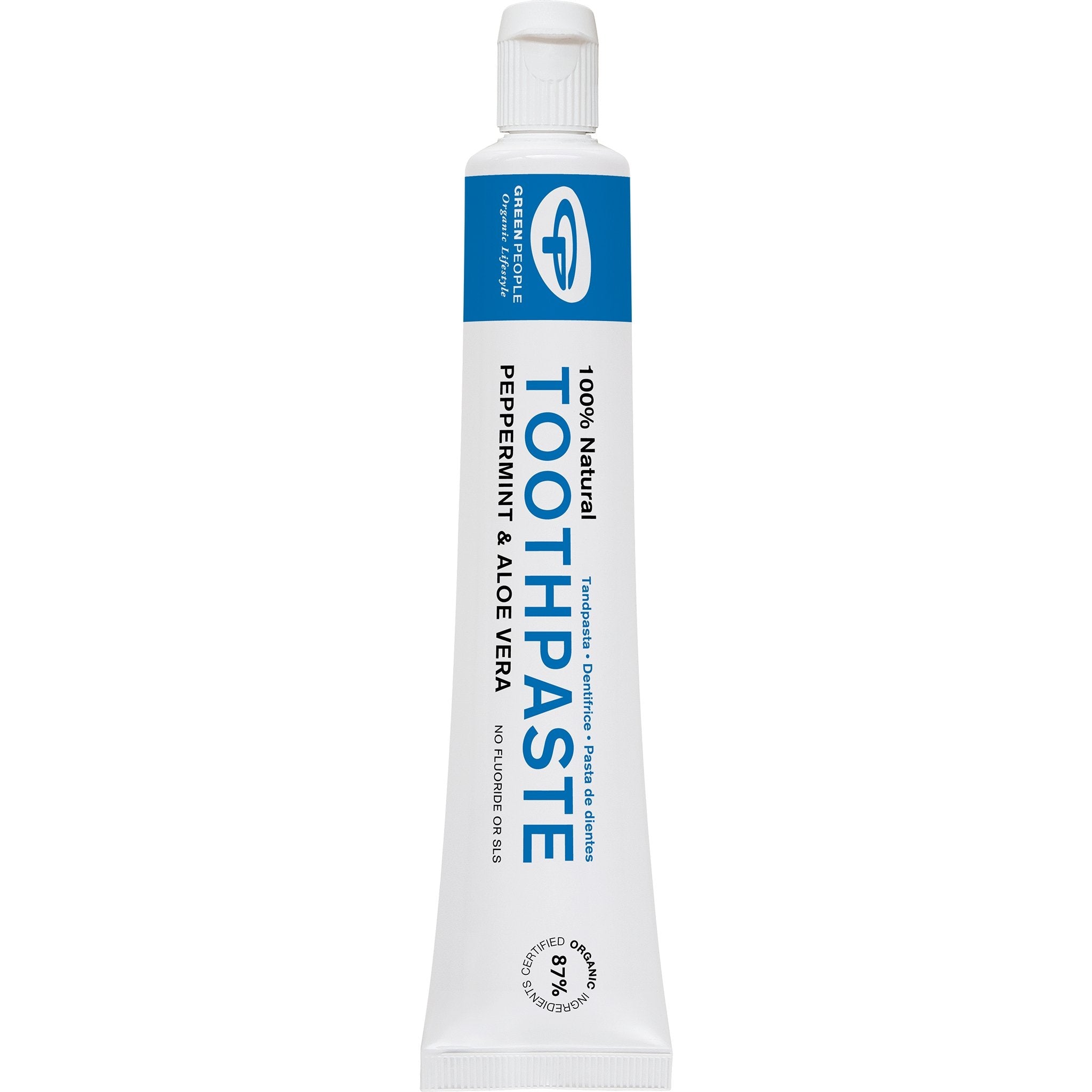 Green People Organic Natural Peppermint & Aloe Vera Tooth Paste