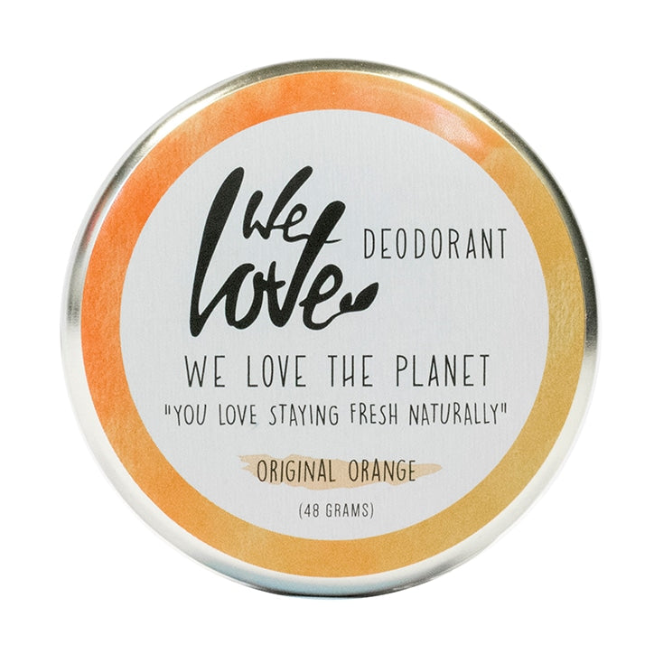 We Love the Planet Natural Deodorant - Original Orange 48g (Tin)