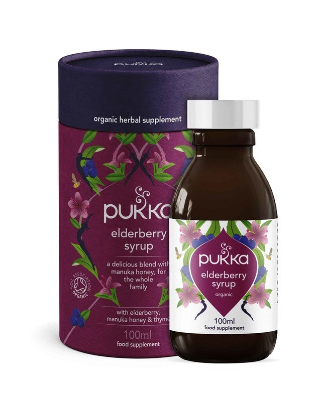 Pukka Herbs Organic Elderberry Syrup 100ml
