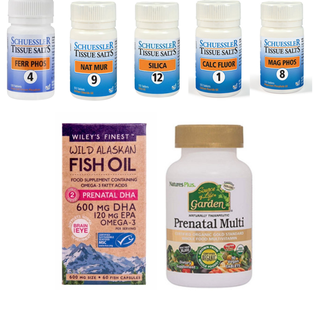 Prenatal Vitamin Bundle wiith Tissue Salts