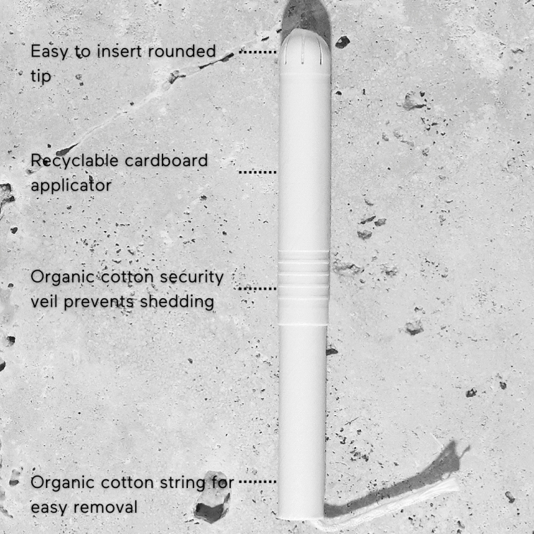 &amp;Sisters Eco-Applicator Tampons Medium 14&
