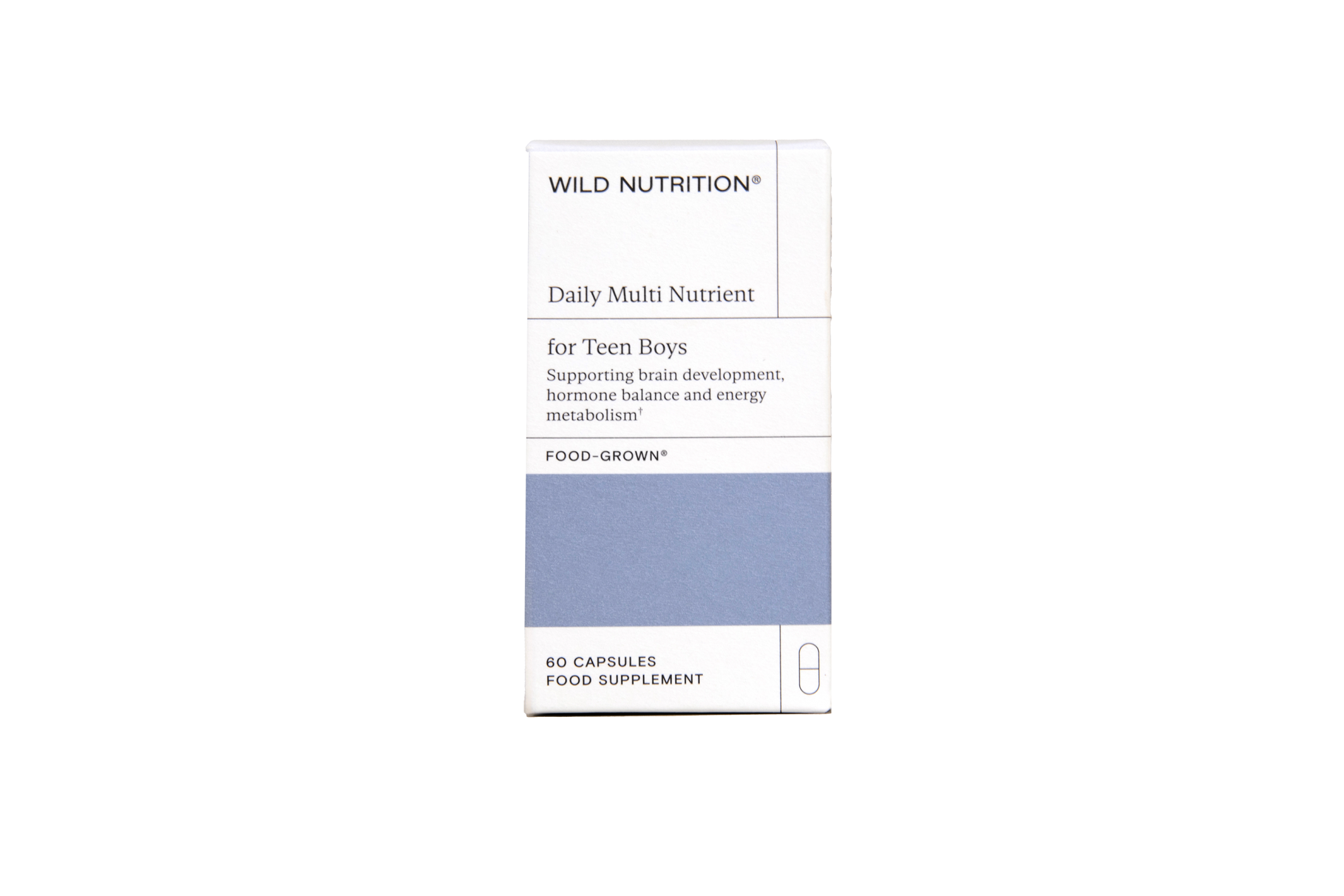 Wild Nutrition Daily Multi Nutrient for Teen Boys 60&