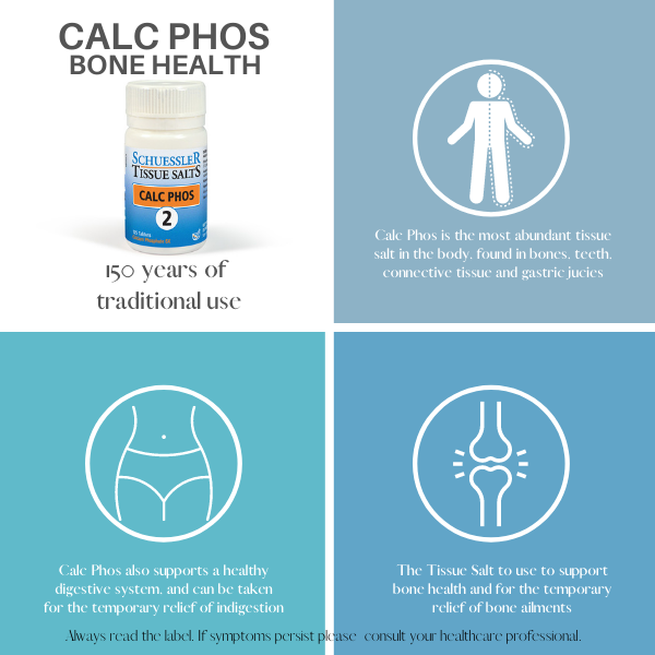 Schuessler Tissue Salts Calc Phos - Bone Health