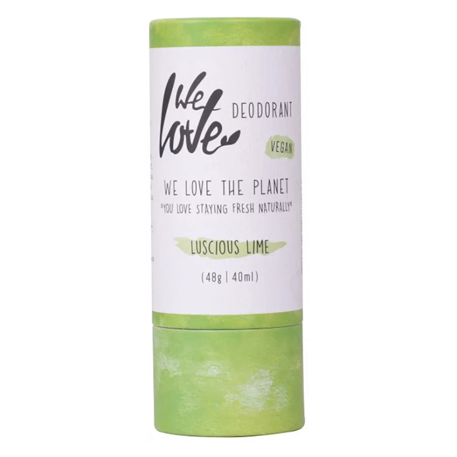 We Love The Planet Natural Deodorant - Luscious Lime (Stick) 48g VEGAN