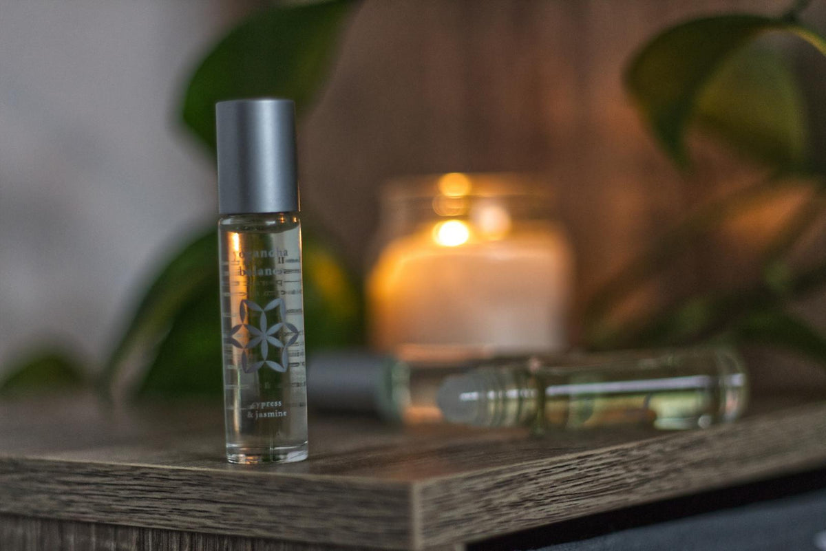 Yogandha Balance Jasmine &amp; Cypress Rollerball Oil 10ml