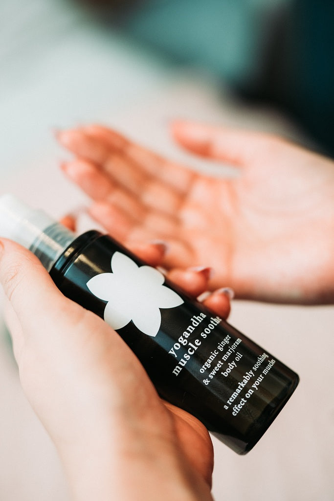 Yogandha Muscle Soothe Ginger &amp; Marjoram Body Oil 125ml