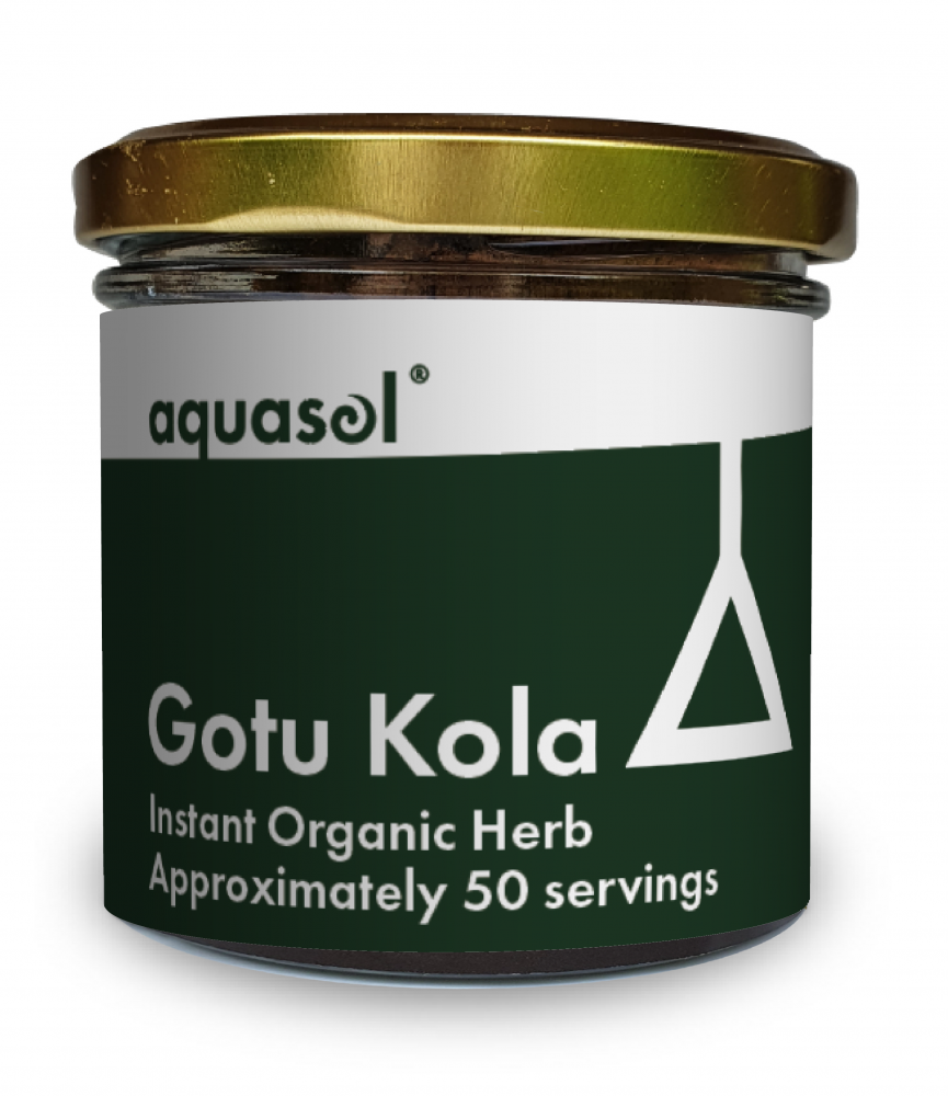 AquaSol Gotu Kola Instant Organic Herb 20g