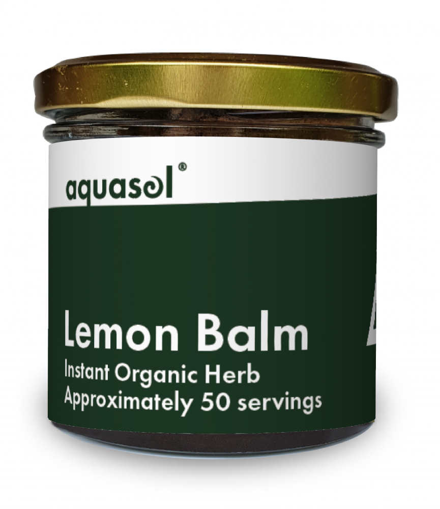 AquaSol Lemon Balm Instant Organic Herb 20g